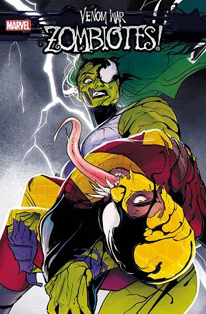 Venom War: Zombiotes #3 (OF 3) ANNIE WU cover