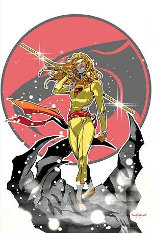 Thundercats Cheetara #4 CVR F QUALANO METAL PREMIUM cover