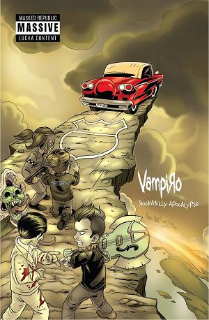 Vampiro Rockabilly Apocalypse #1 CVR D HOMAGE (MR) cover