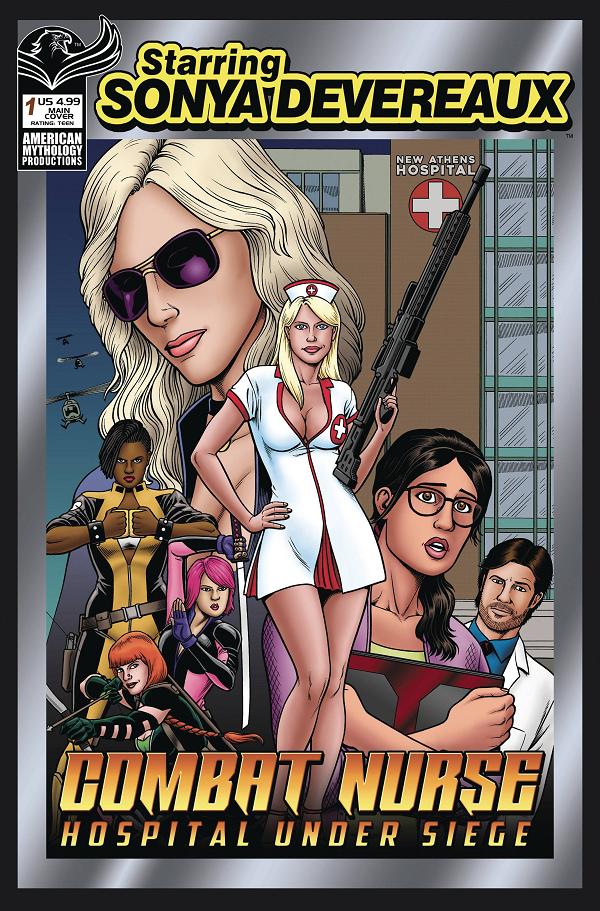 Starring Sonya Devereaux Combat Nurse #1 CVR A FRAIM cover