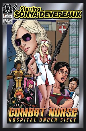 Starring Sonya Devereaux Combat Nurse #1 CVR A FRAIM cover