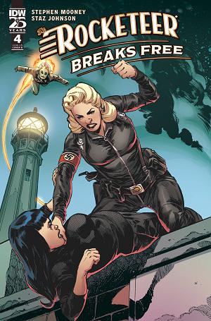 Rocketeer Breaks Free #4 CVR B JOHNSON cover