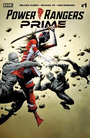 Power Rangers Prime #1 CVR K FOC REVEAL cover