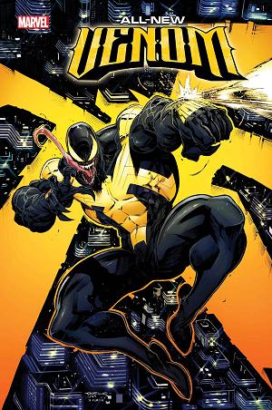 All New Venom #1 IBAN COELLO GOLD FOIL cover