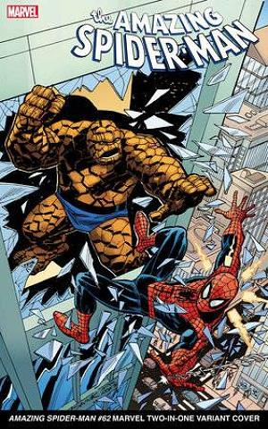 Amazing Spider-Man #62 ALEX SAVIUK MARVEL TWO IN ONE cover