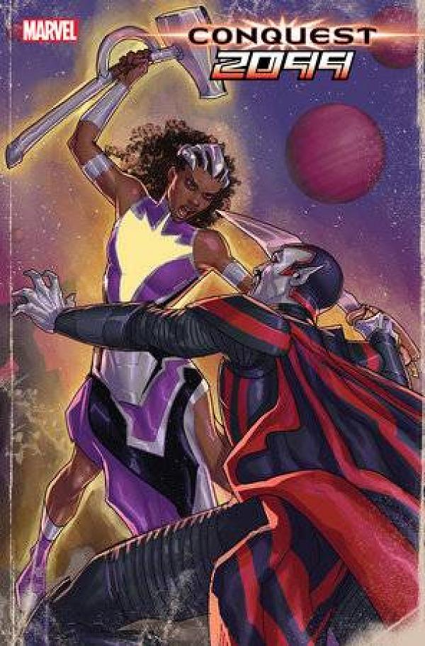 Conquest 2099 #4 (OF 5) PETE WOODS cover