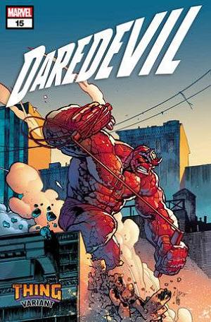 Daredevil #15 ANDREI BRESSAN THE THING cover