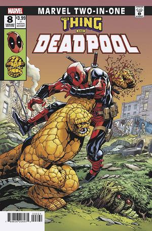 Deadpool #8 CORY SMITH MARVEL TWO IN ONE cover