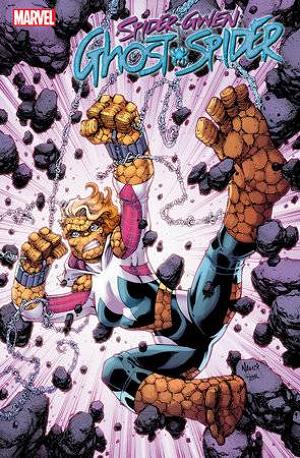 Spider-Gwen: Ghost-Spider #7 TODD NAUCK THE THING cover