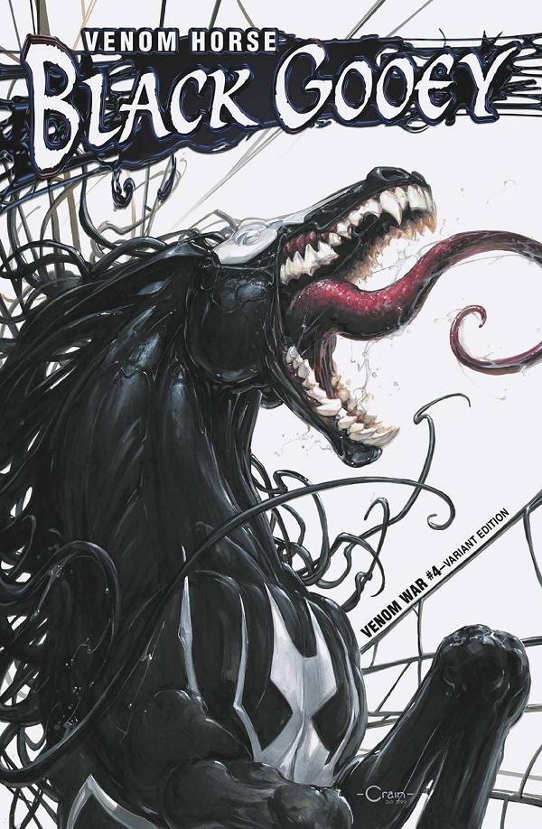 Venom War #4 (OF 5) CLAYTON CRAIN VENOM HORSE cover