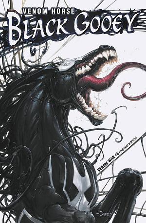 Venom War #4 (OF 5) CLAYTON CRAIN VENOM HORSE cover