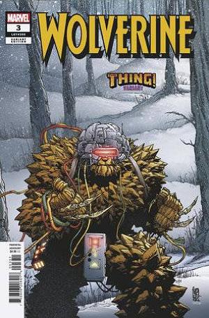 Wolverine #3 GIUSEPPE CAMUNCOLI THE THING cover