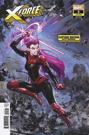 X-Force #5 CLAYTON CRAIN BETSY BRADDOCK cover