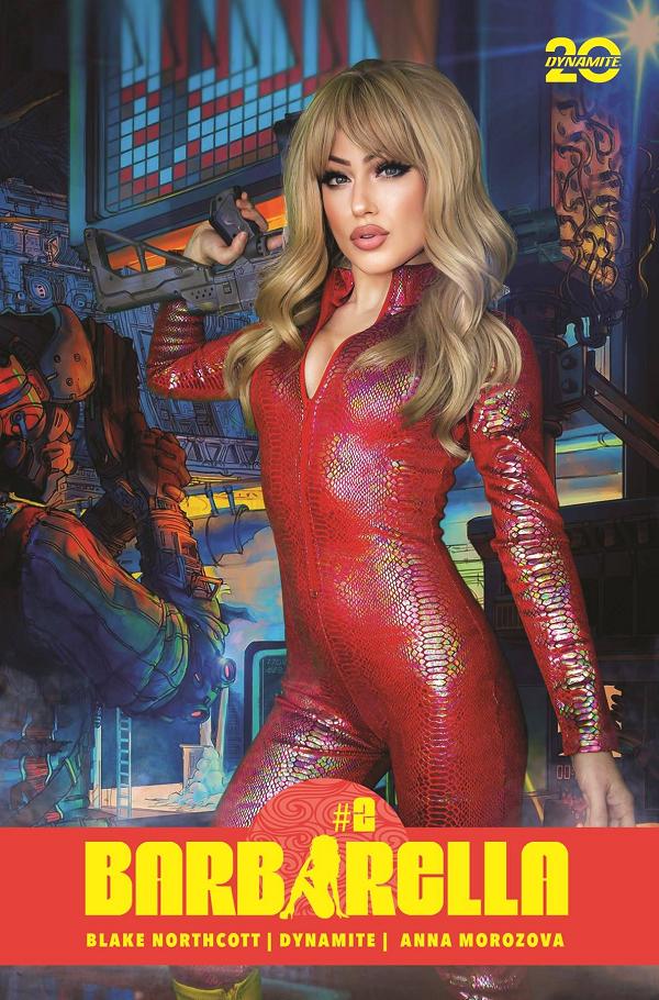 Barbarella #2 variant cover by Cosplay