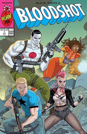 Black White & Bloodshot #3 CVR D (OF 4) CVR D (X cover
