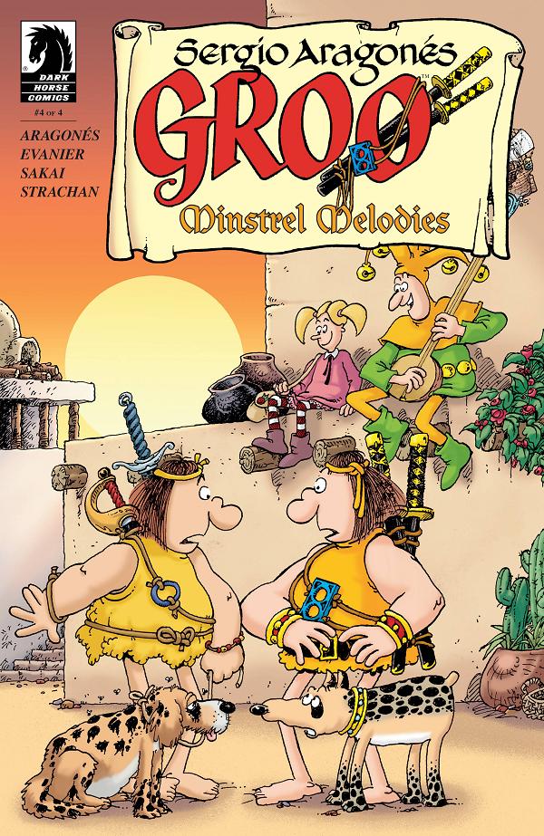 Groo Minstrel Melodies #4 cover