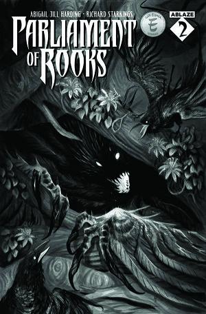 Parliament Of Rooks #2 CVR B ABIGAIL JILL HARDING B&W (MR) cover