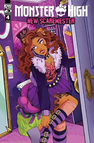 Monster High New Scaremester #4 CVR B CAMACHO cover