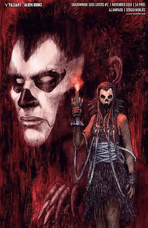 Shadowman Soul Eaters #2 CVR D SANZ VIRGIN cover