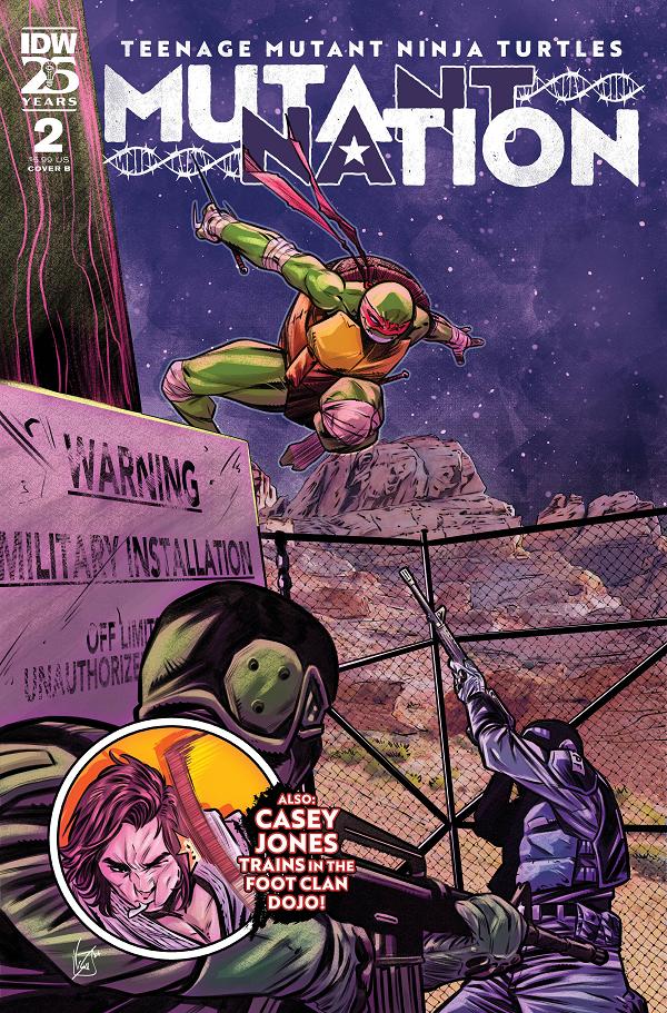 Tmnt Mutant Nation #2 CVR B FEDERICI cover