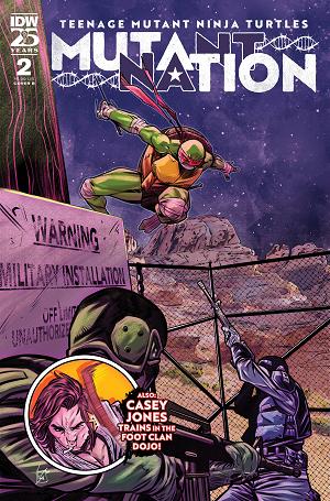 Tmnt Mutant Nation #2 CVR B FEDERICI cover