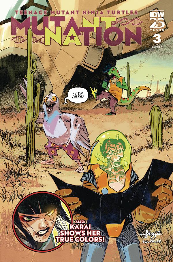 Tmnt Mutant Nation #3 CVR A FERNANDEZ cover
