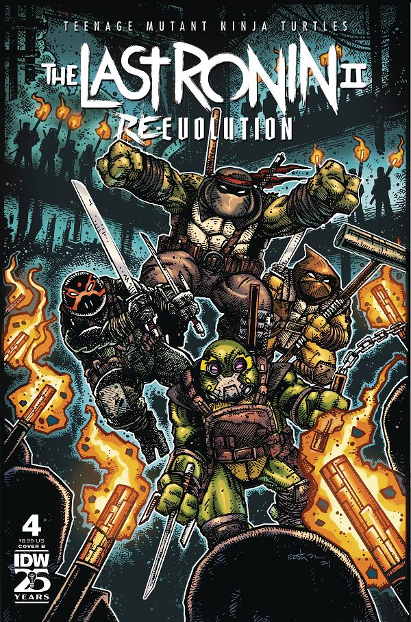 Tmnt The Last Ronin Ii Re Evolution #4 CVR B EASTMAN (MR) cover
