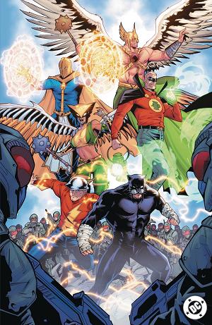 Jsa #1 CVR F CVR F TRAVIS MERCER FOIL cover