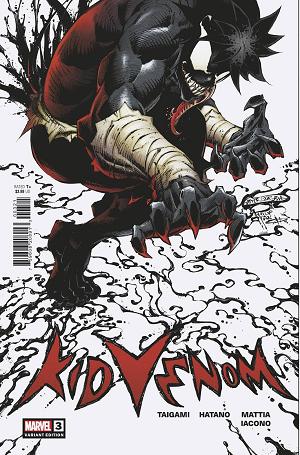 Kid Venom #3 PHILIP TAN HOMAGE cover