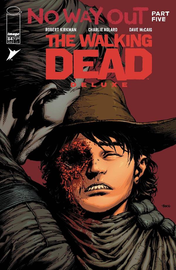 Walking Dead Deluxe #84 cover by David Finch