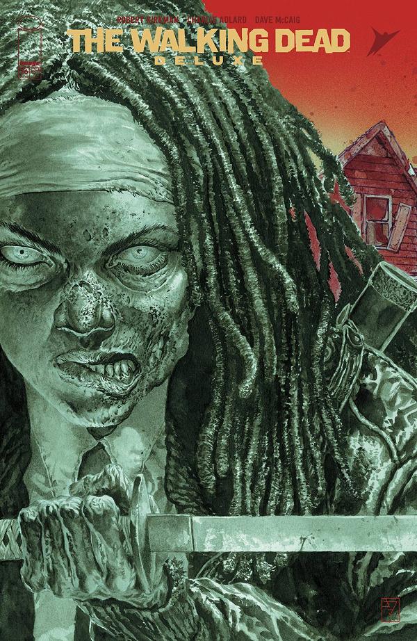 Walking Dead Deluxe #76 variant cover by J. H. Williams