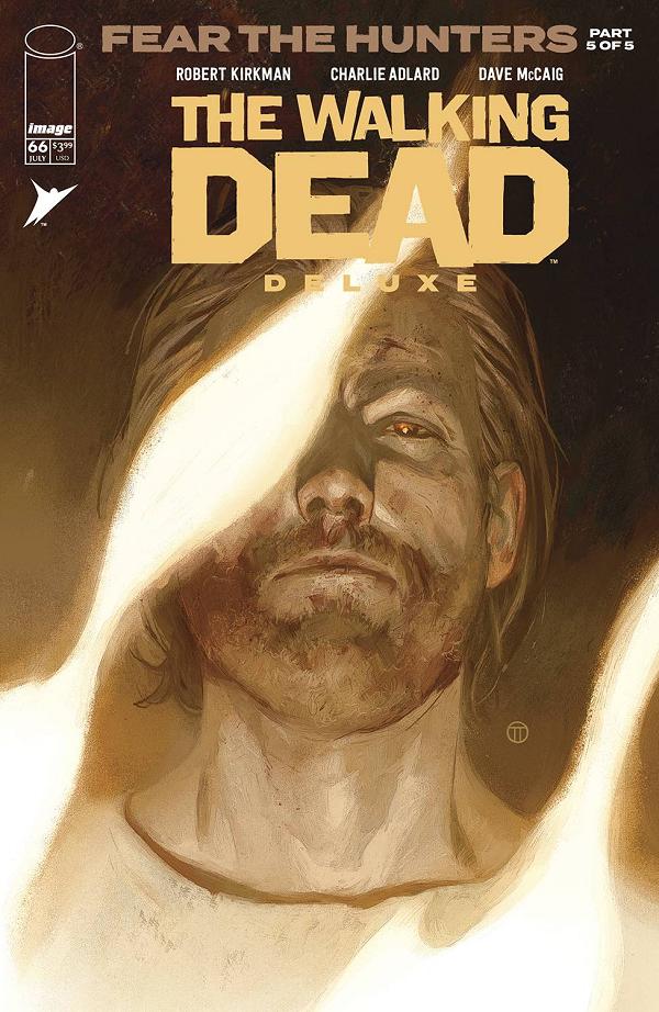 Walking Dead Deluxe #66 variant cover by Julian Totino Tedesco