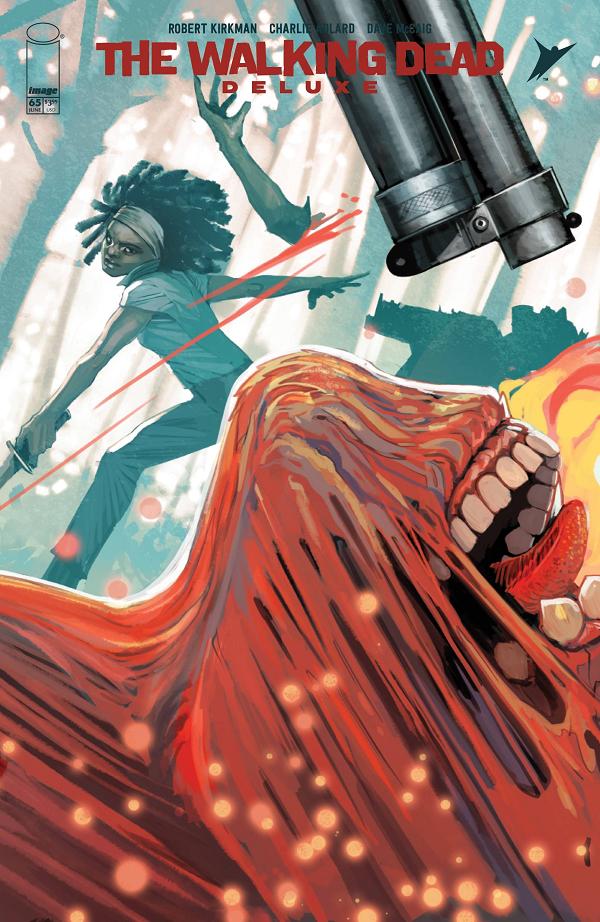 Walking Dead Deluxe #65 variant cover by Stephanie Hans