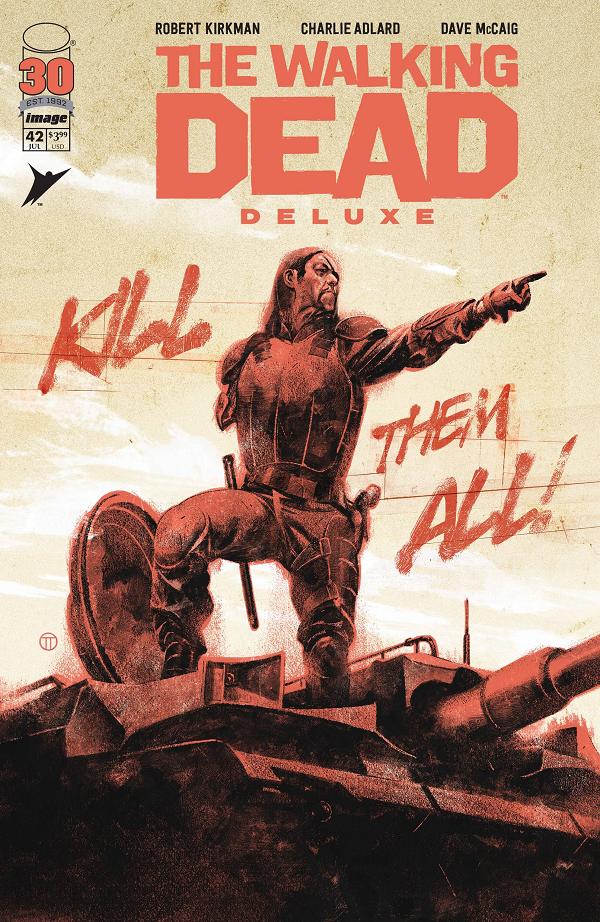 Walking Dead Deluxe #42 CVR D TEDESCO (MR) cover