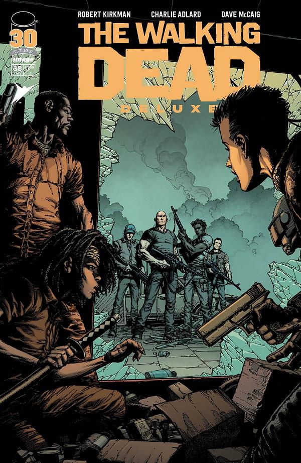Walking Dead Deluxe #38 CVR A FINCH & MCCAIG (MR) cover