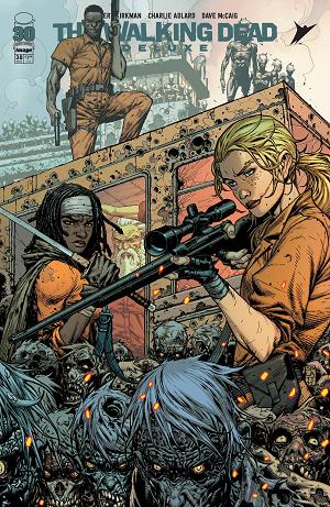 Walking Dead Deluxe #38 CVR C PLATT & MCCAIG (MR) cover