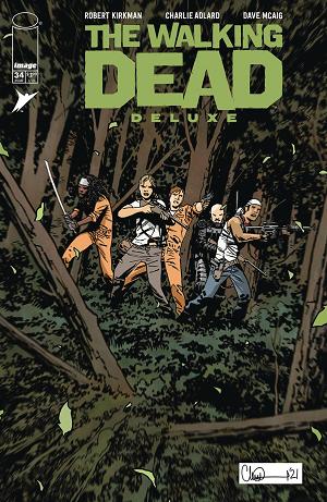Walking Dead Deluxe #34 CVR D ADLARD (MR) cover