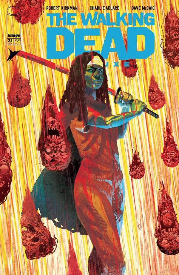 Walking Dead Deluxe #31 CVR C DEL MUNDO (MR) cover