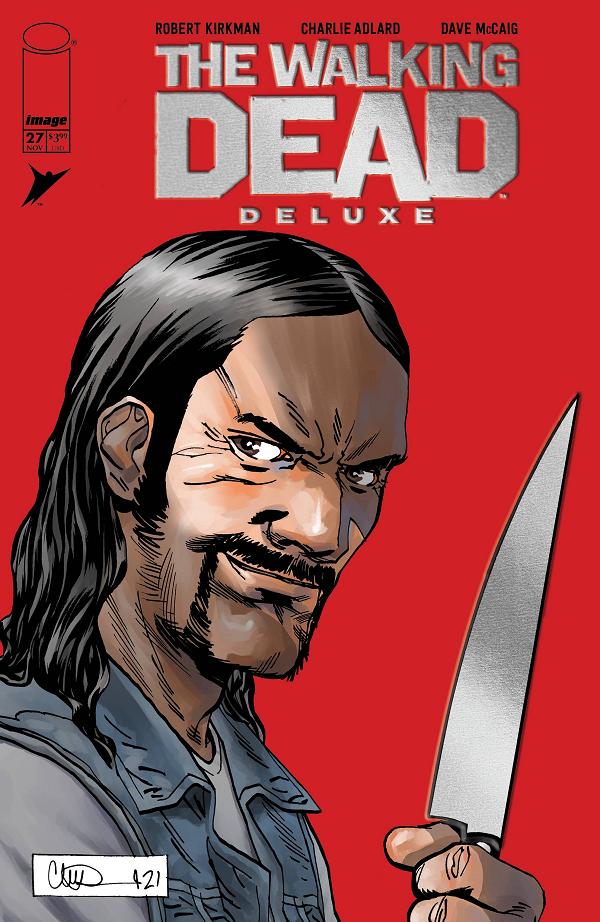 Walking Dead Deluxe #27 CVR G CVR G ADLARD FOIL cover
