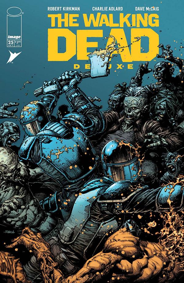 Walking Dead Deluxe #25 CVR A FINCH & MCCAIG (MR) cover