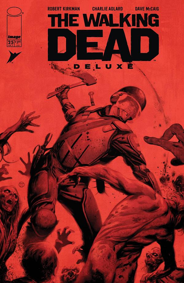 Walking Dead Deluxe #25 CVR D TEDESCO (MR) cover