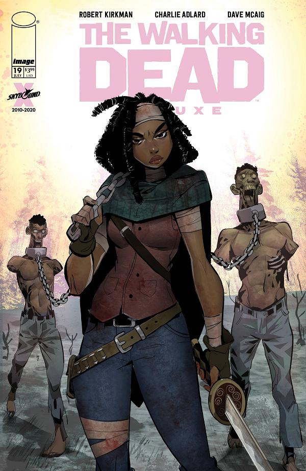 Walking Dead Deluxe #19 CVR G MILTON (MR) cover