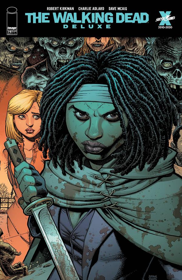 Walking Dead Deluxe #19 CVR D ADAMS (MR) cover