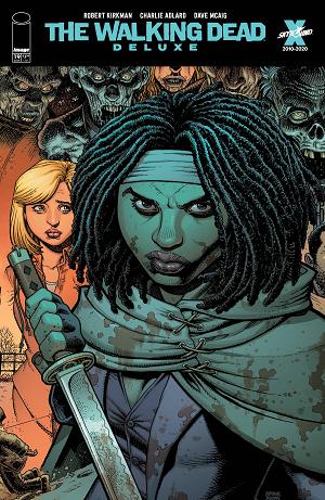 Walking Dead Deluxe #19 CVR D ADAMS (MR) cover