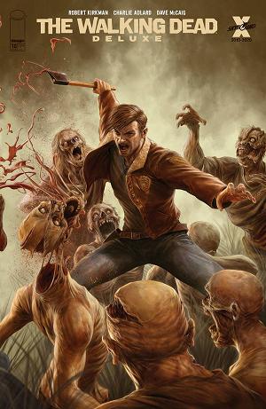 Walking Dead Deluxe #18 CVR C RAPOZA (MR) cover