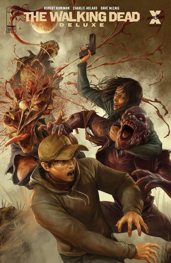 Walking Dead Deluxe #15 CVR C RAPOZA (MR) cover