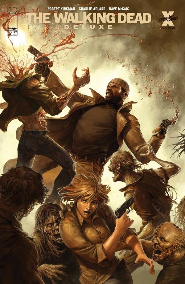 Walking Dead Deluxe #13 CVR D RAPOZA (MR) cover