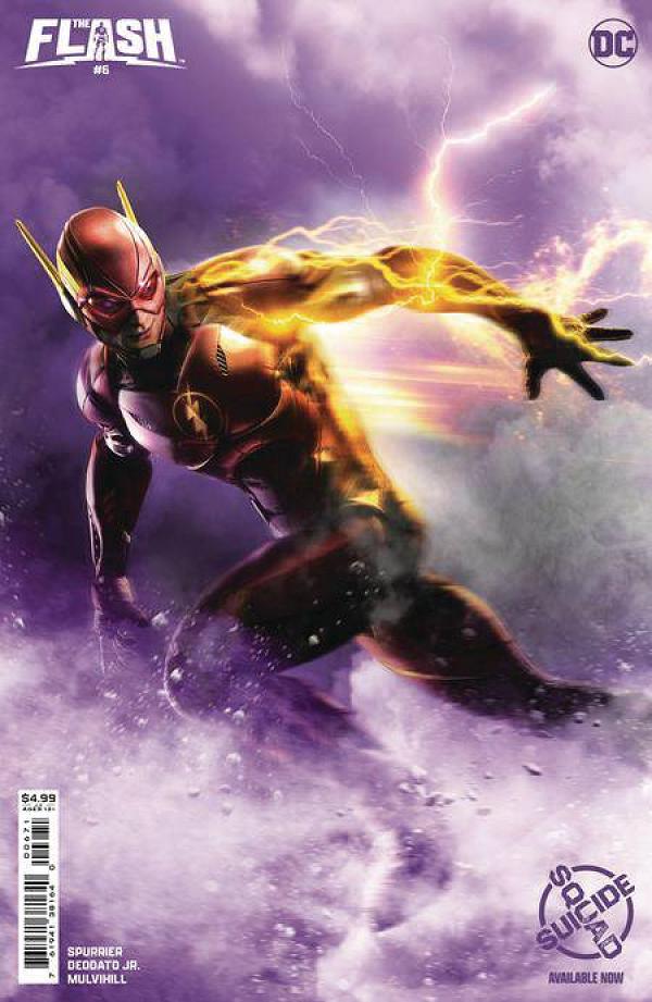 Flash #6 CVR F SSKAA GAME KEY ART CSV cover