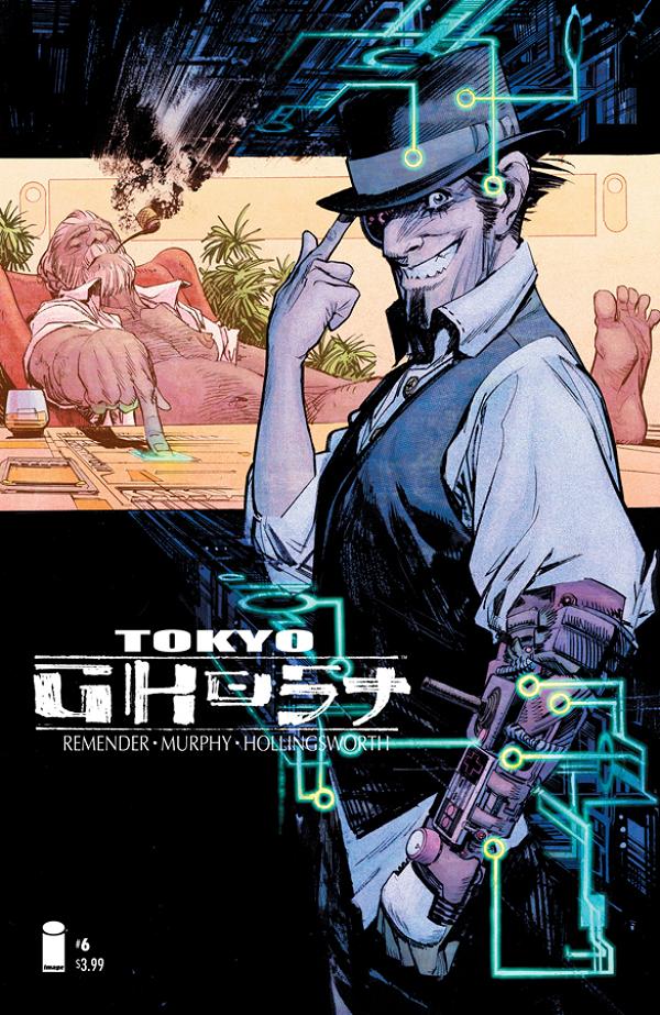 Tokyo Ghost #6 cover by Sean Murphy