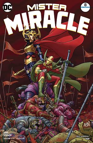 Mister Miracle #8 cover